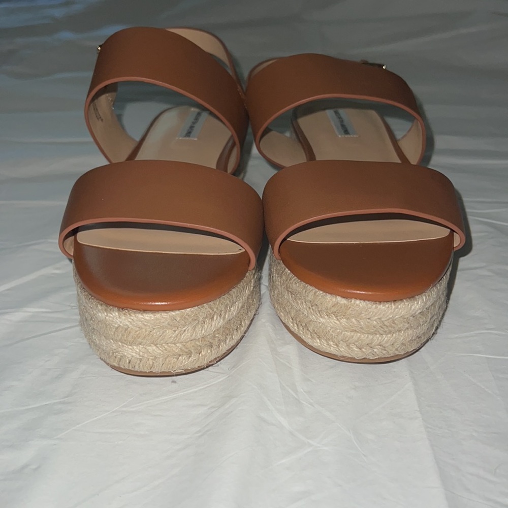 Saks Fifth Avenue Women's Brown Sandals - Picture 3 of 5
